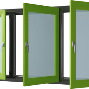 Draaikiep- draaikiep- draaikiepraam kozijn