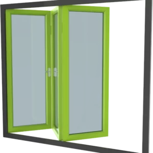 Harmonicadeur vouwwand 3 delig