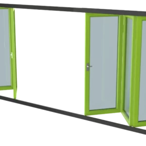 Harmonicadeur vouwwand 8 delig