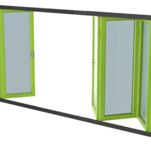 Harmonicadeur vouwwand 10 delig