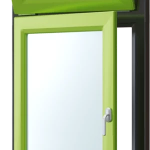 Draaikiepraam kozijn met kiepbovenlicht