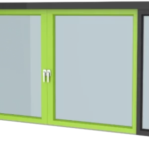 Dubbele hef- schuifpui